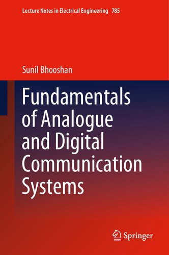 Fundamentals of Analogue and Digital Communication Systems