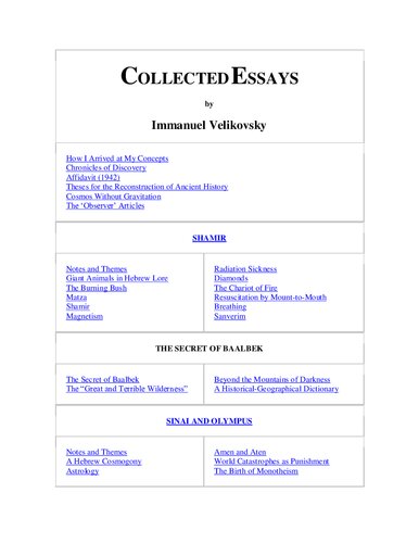 Collected Essays