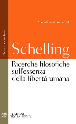 Ricerche filosofiche sull'essenza della libertà umana