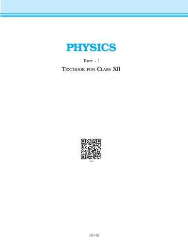 Physics 12 Part I