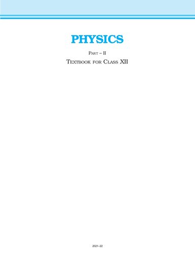 Physics 12 Part II