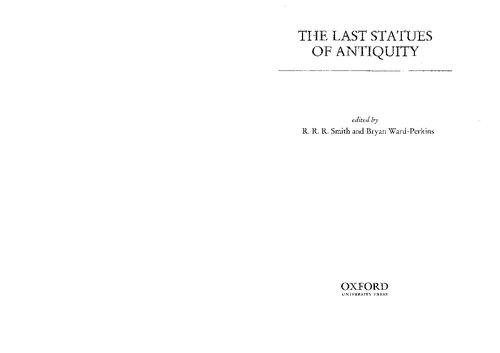 The Last Statues of Antiquity