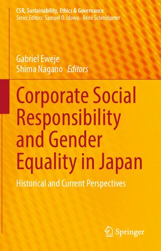 Corporate Social Responsibility and Gender Equality in Japan: Historical and Current Perspectives