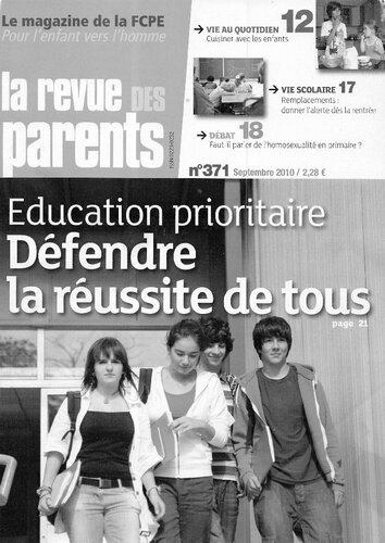 la revue des parents no 371 septembre 2010