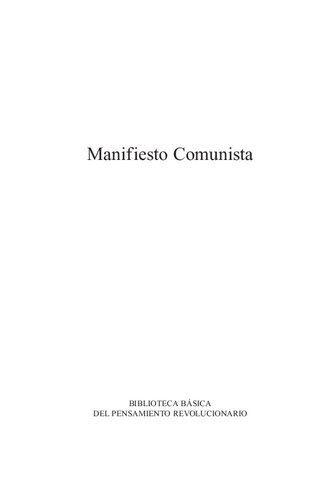 Manifiesto Comunista