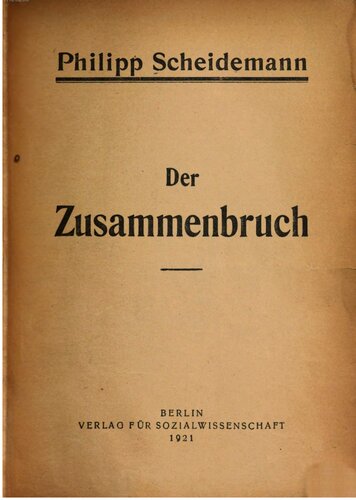 Der Zusammenbruch