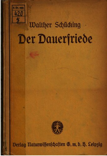 Der Dauerfriede