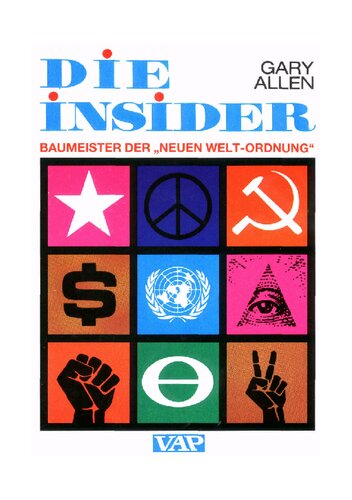 Gary Allen - Die Insider Baumeister Der Neuen Welt Ordnung