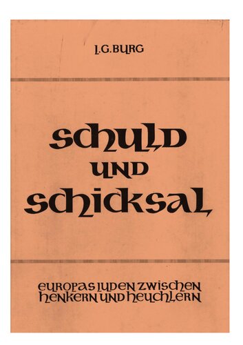 Juden zwischen Henkern Heuchlern