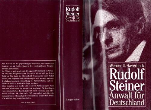 Werner G. Haverbeck - Georg Rudolf Steiner Anwalt für Deutschland