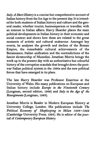 Italy: A Short History