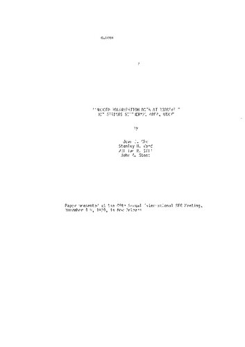 Annual International SEG Meeting  Induced Polarization data at Roosevelt hot springs geothermal area, Utha,