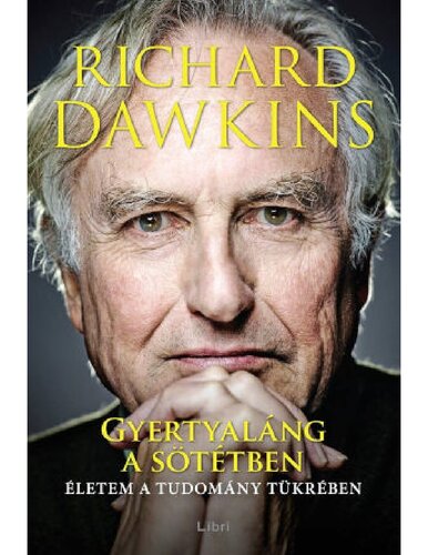 Gyertyaláng a sötétben