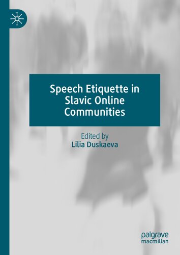 Speech Etiquette in Slavic Online Communities