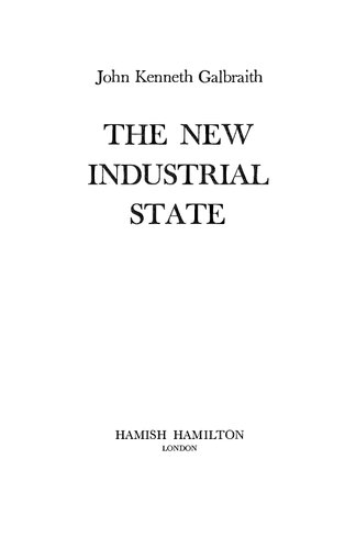 The New Industrial State