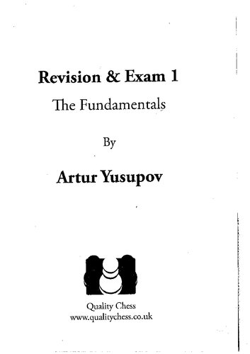 Revision and Exam - Vol. 1