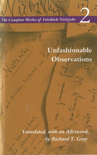 Unfashionable Observations: Volume 2