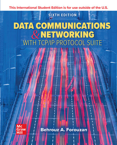 Data communications & networking with TCP/IP protocol suite