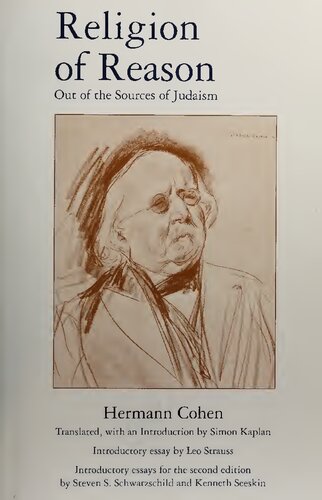 Religion of reason out of the sources of Judaism