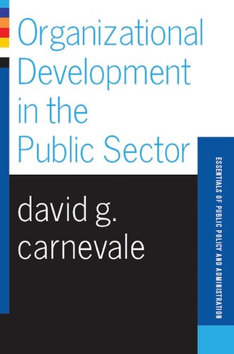 Organizational Development in the Public Sector