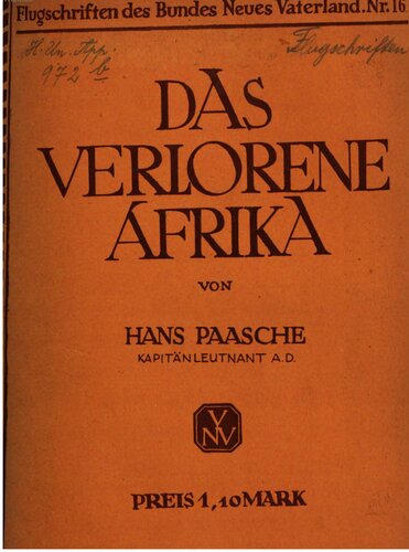 Das verlorene Afrika