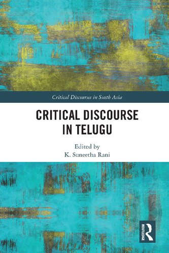 Critical Discourse in Telugu
