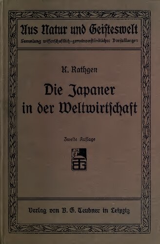 Die Japaner in der Weltwirtschaft