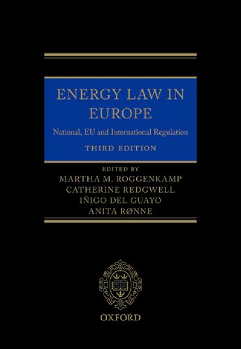 Energy Law in Europe: National, EU and International Regulation