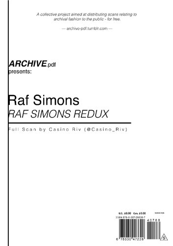 Raf Simons: Redux