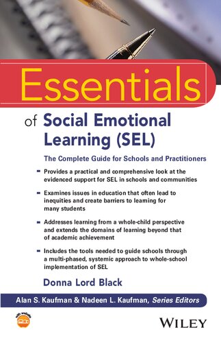 Essentials of Social Emotional Learning (SEL): The Complete Guide for Schools and Practitioners