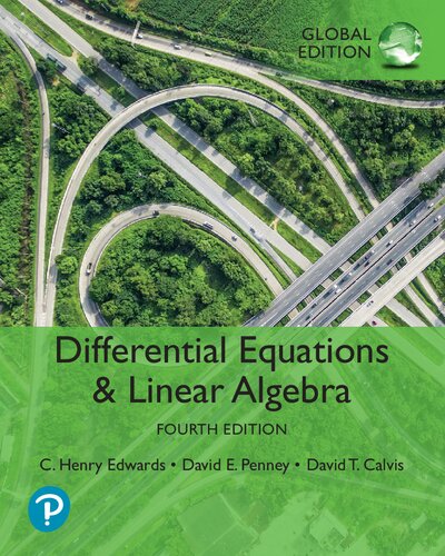 Differential Equations and Linear Algebra, Global Edition