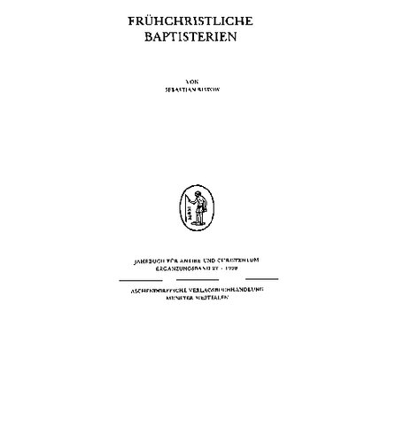 Frühchristliche Baptisterien