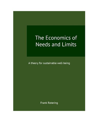 The Economics of Needs and Limits (4th/E)