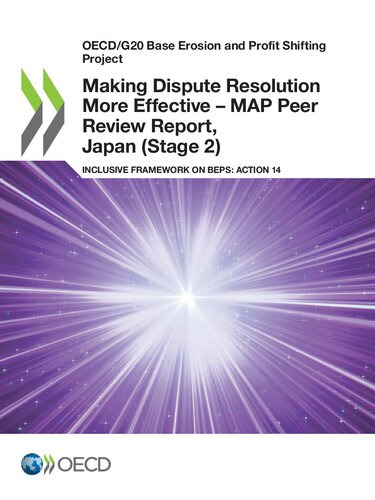 Making dispute resolution more effective - MAP peer review report, Japan (Stage 2) : inclusive framework on BEPS: action 14