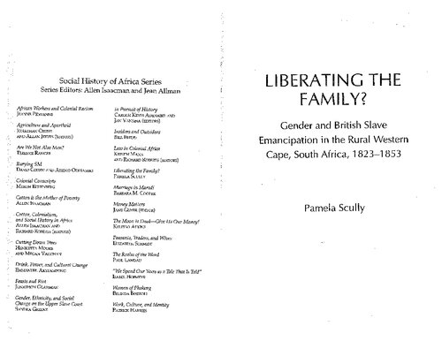 Liberating the Family? (Social History of Africa)