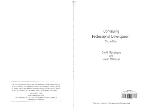 Continuing Professional Development