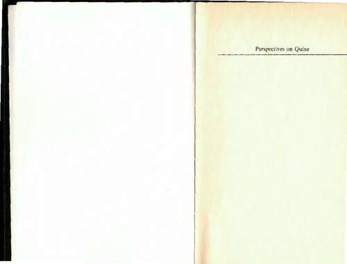 Perspectives on Quine