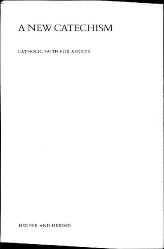 New Catechism (Crossroad)