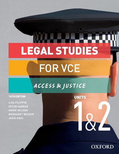 Legal studies for VCE, access and justice