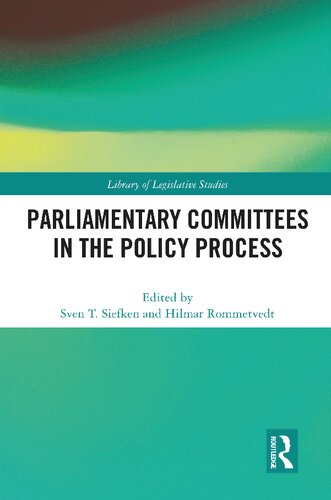 Parliamentary Committees in the Policy Process