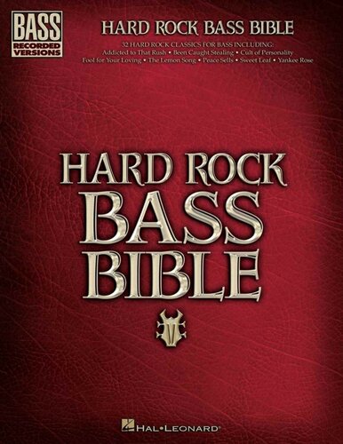 Hard Rock Bass Bible (Bass Recorded Versions)