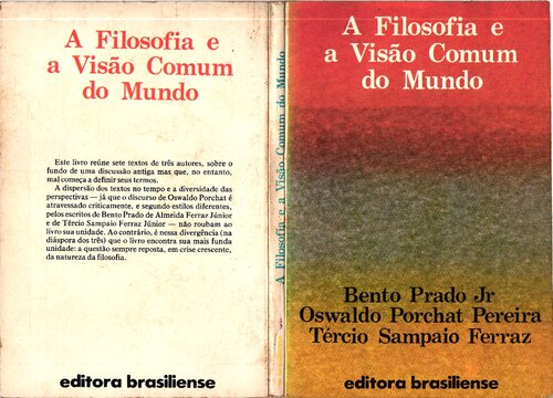A Filosofia e a Visão Comum do Mundo