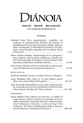 May- October  Revista Diánoia [ /86, 86&nbsp;ed.]