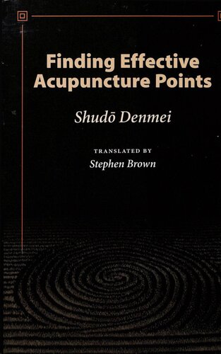 Finding Effective Acupuncture Points