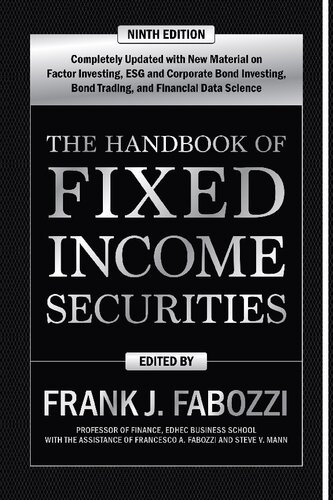 The handbook of fixed income securities.