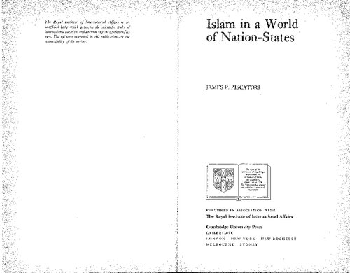 Islam in a World of Nation-States