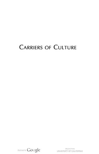 Carriers of Culture: Labor on the Road in Nineteenth-Century East Africa