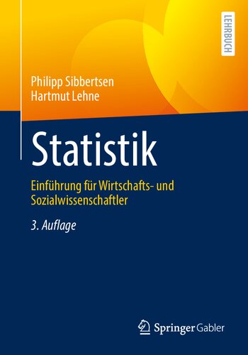 Statistik: Einführung für Wirtschafts- und Sozialwissenschaftler