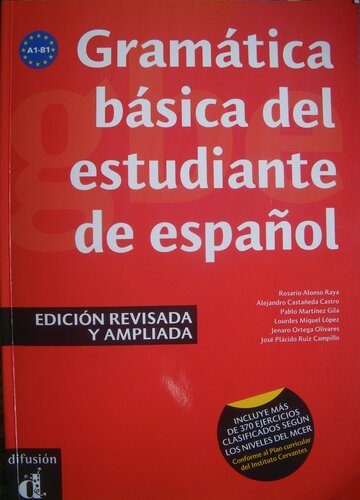 Gramática Básica del Estudiante de Español