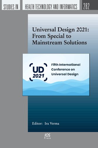 Universal Design 2021: From Special to Mainstream Solutions: 282